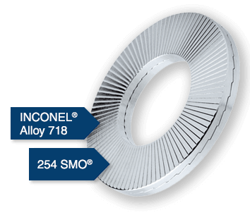 HEICO-LOCK® wedge lock washers made from special materials