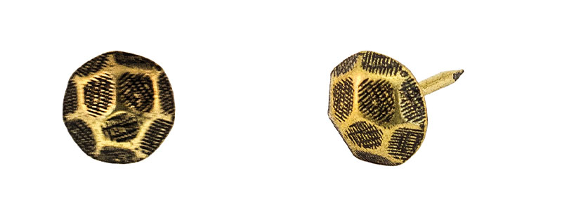 Ziernagel „small turtle  shape“ Typ 2